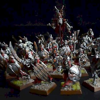 Vampire Counts - Skeletons by darkpegasusmini