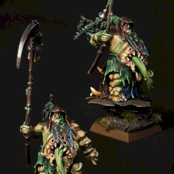 Zdjęcie przedmiotu 	 Chaos Nurgle Sorcerer Bloab Rotspawned by slawek