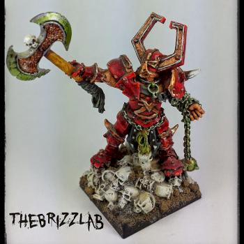 Champion of Khorne by thebrizzlab