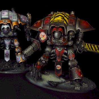 Alechemic, Artist and Reaven Imperial Knights by Awaken Realms
