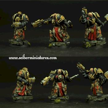 Templar knights by Scibor