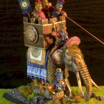 28 mm  Seleucid/Successor War Elephant by avalonindustries2040