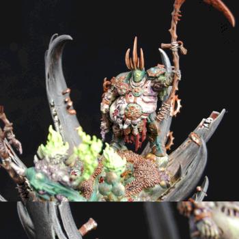 Warhammer Chaos Glottkin  / Great Unclean One by LuckyNo.5