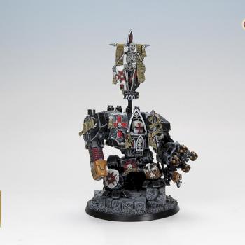 Black Templar Dreadnought by Brad Todd