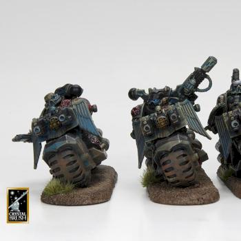 Chaos Bikes of Nurgle by Andrew Gray