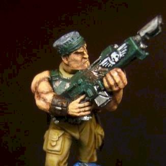 Imperial Guard Veteran by Pacanowa
