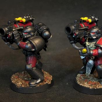 space marines with missle launchers by Jodokast
