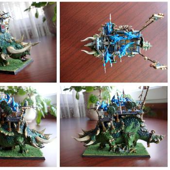 Stegadon by Ricardo Garcia Camblor