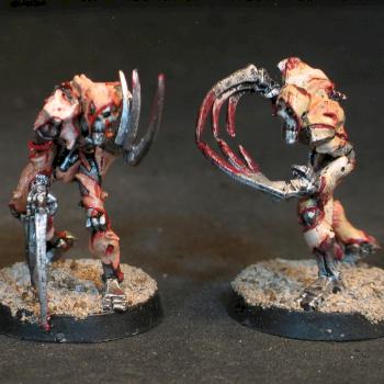 Necron flayed ones 2 by Jodokast