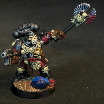 space marine chaplain by Jodokast
