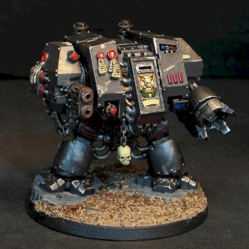 space marine drednaught with mulimelta by Jodokast