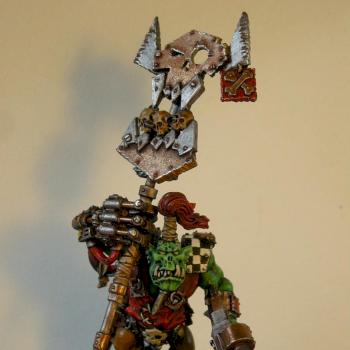Ork with Waaagh Banner by AnBoat