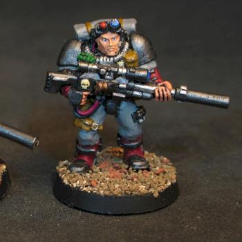 space marine, scout snipers by Jodokast