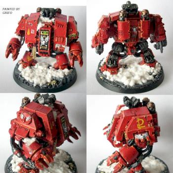 Blood Angels Furioso Dreadnought by Grefo