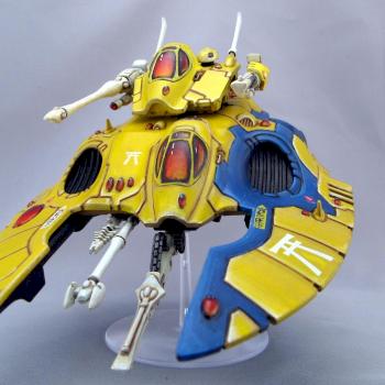 Iyanden Eldar Falcon by SpaceMarineJunkie