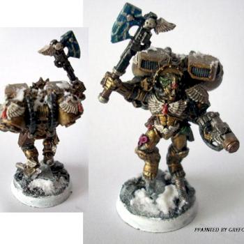 Commander Dante Blood Angels by Grefo