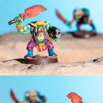 Bad Moon Boy Ork by Bujarx