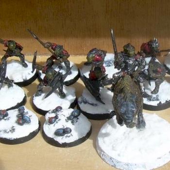 Goblins and spiders LOTR by Dewey