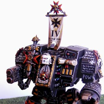 Black Templar Dreadnought by Yarkan
