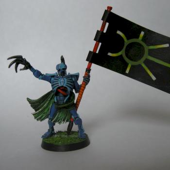 Necron lord (custom paint jobb) by Tomatron86