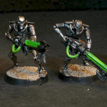 Necron warriors 2 by Jodokast