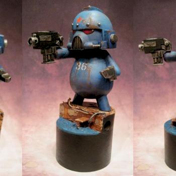space marine toon by julienultra