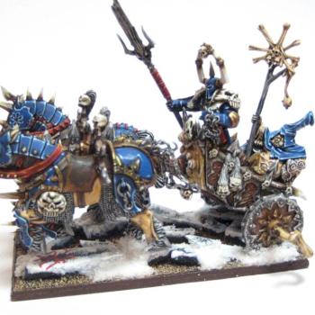 Chaos Sorcerer on Chariot by trollslayer