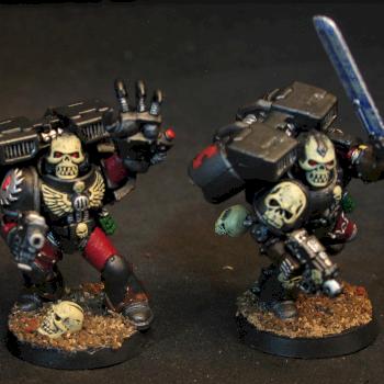 space marines chaplains by Jodokast