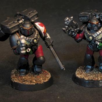 space marine assault marines with jump packs by Jodokast