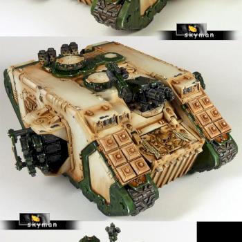 Deathwing Dark Angels Land Raider Crusader by SkymaN