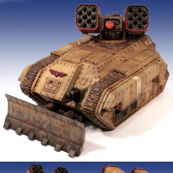 Imperial Guard anti air tank by Paaschburg