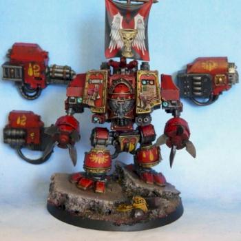 Blood Angels dreadnought by RAFF