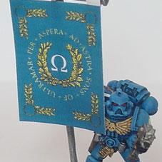 Standard Bearer - Omega Marine 2. Squad by Franz