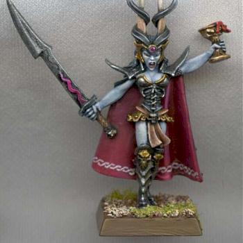 Dark Elf Witch Hag by Biggles604