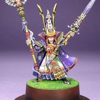 Games Workshop, Teclis - highelf mage by brushguy