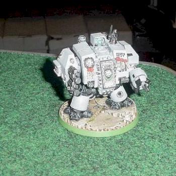 Space Marine Dreadnought by Sweq