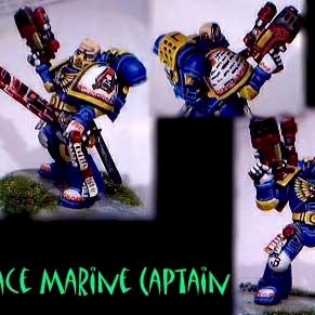 Space Marines Captain by zilo