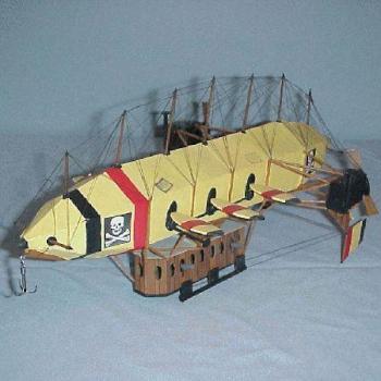 VICTORIAN SCI-FI AIRSHIP by JIM NEAL