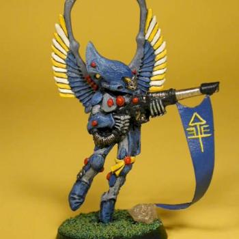 Eldar Swooping Hawk by fatbastard