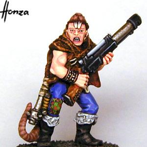 Necromunda Ratskin Scout by Honza