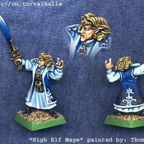 High Elf Mage by neuter