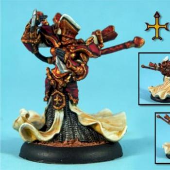 Feora Menoth Warcaster by mchammas