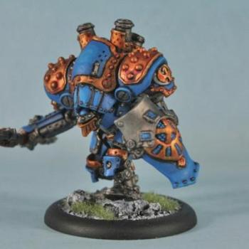 Cygnar Heavy Warjack Centurion by mchammas