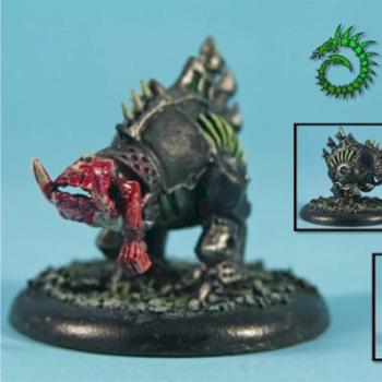 Cryx Light Warjack Deathripper by mchammas