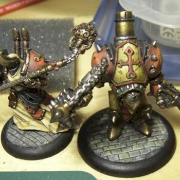 Redeemer and kreoss, menoth group by biosfofo