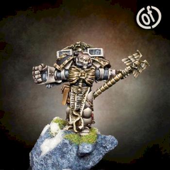 Chaplain on jump pack in white by IRKUCK