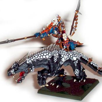 Lizardmen Carnosaur by Aric Wulf