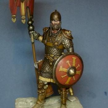 Byzantine Standard Bearer by supersnad