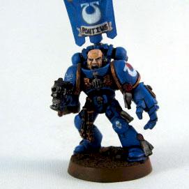 Ultramarines Sergeant by sprueposse