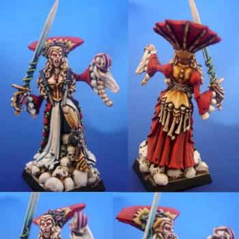 Warhammer Vampire Counts Vampire Lord Lady by DeadlyKyitha